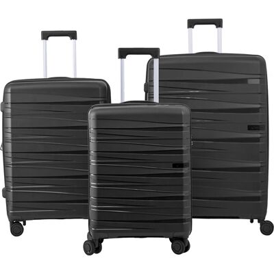 Arctic GoAway Trolley Set Black OneSize Arctic GoAway Trolley Set Black OneSize