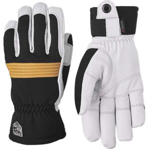 Hestra Couloir 5 Finger Black/Offwhite 7, Black/Offwhite