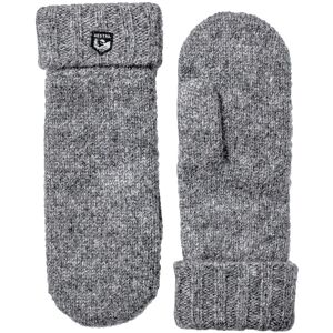 Hestra Bonnie Knit Mitt Grey Grå 7 Hestra Bonnie Knit Mitt Grey Grå 7