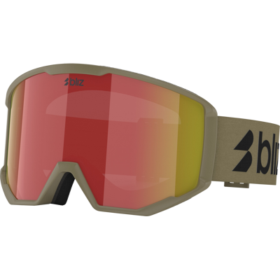 Bliz Spark Matte Camo Green/Brown W Red Multi MATTE CAMO GREEN / BROWN W RED MULTI OneSize Bliz Spark Matte Camo Green/Brown W Red Multi MATTE CAMO GREEN / BROWN W RED MULTI OneSize