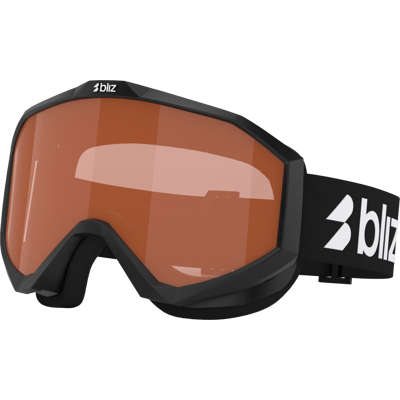 Bliz Kids' Liner Jr Black-White Logo/Orange OneSize Bliz Kids' Liner Jr Black-White Logo/Orange OneSize