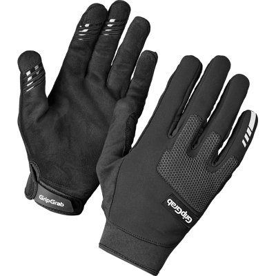Gripgrab Descent Insidegrip™ Spring-Autumn Gloves Black S Gripgrab Descent Insidegrip™ Spring-Autumn Gloves Black S