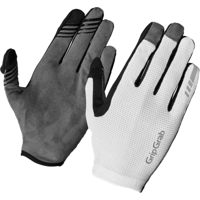 Gripgrab Pacr Insidegrip™ Full Finger Summer Gloves White M Gripgrab Pacr Insidegrip™ Full Finger Summer Gloves White M