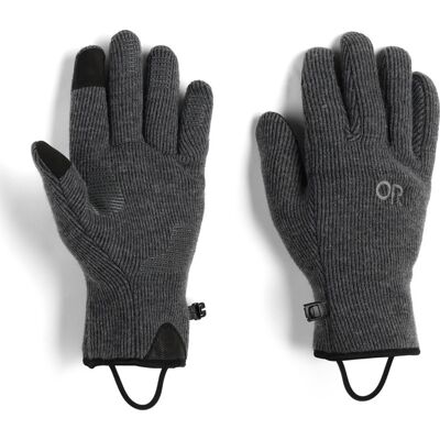 Outdoor Research Men's Flurry Sensor Gloves Charcoal S Outdoor Research Men's Flurry Sensor Gloves Charcoal S
