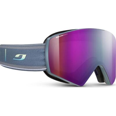 Julbo Razor Edge Reactiv 0-4 High Contrast Dark Blue / Blue Gray XL Julbo Razor Edge Reactiv 0-4 High Contrast Dark Blue / Blue Gray XL