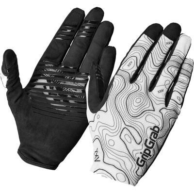 Gripgrab Rebel Full Finger Summer Gloves White XL Gripgrab Rebel Full Finger Summer Gloves White XL