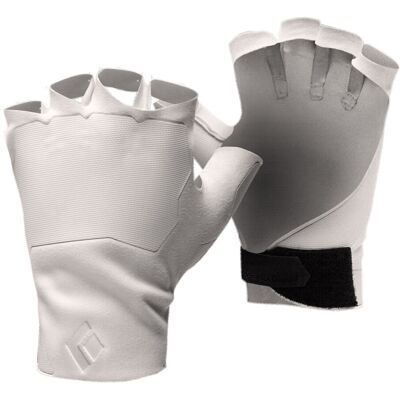 Black Diamond Crack Gloves White L Black Diamond Crack Gloves White L