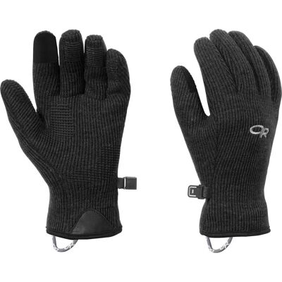 Outdoor Research Women's Flurry Sensor Gloves Solid Black L Outdoor Research Women's Flurry Sensor Gloves Solid Black L