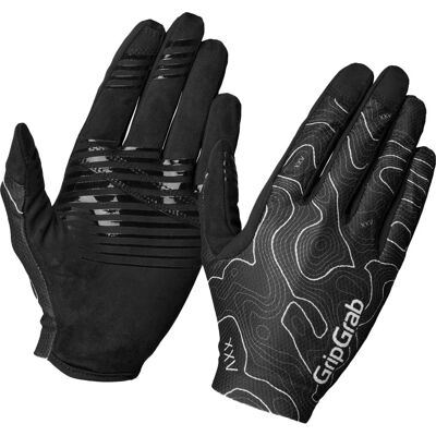 Gripgrab Rebel Full Finger Summer Gloves Black XS Gripgrab Rebel Full Finger Summer Gloves Black XS