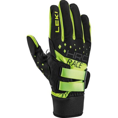 Leki HRC Race Shark Black-Neon Yellow 7.5 Leki HRC Race Shark Black-Neon Yellow 7.5