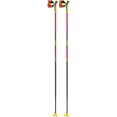 Leki PRC 750 - Karbon langrennstavle - Bright Red/Neonyellow/Black Leki PRC 750 - Karbon langrennstavle - Bright Red/Neonyellow/Black