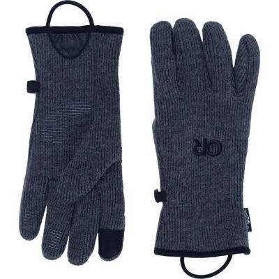 Outdoor Research Women's Flurry Sensor Gloves Charcoal L Outdoor Research Women's Flurry Sensor Gloves Charcoal L