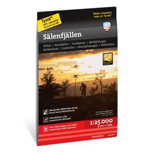 Calazo förlag Sälenfjällen 1:25.000 NoColour OneSize, NoColour