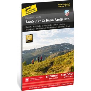 Calazo förlag Högalpin karta: Åreskutan & södra Årefjällen 1:20.000 NoColour OneSize Calazo förlag Högalpin karta: Åreskutan & södra Årefjällen 1:20.000 NoColour OneSize