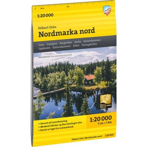 Calazo förlag Stikart Oslo Nordmarka nord 1:25.000 NoColour OneSize Calazo förlag Stikart Oslo Nordmarka nord 1:25.000 NoColour OneSize