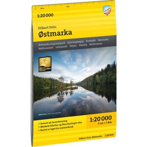 Calazo förlag Stikart Oslo Østmarka 1:20.000 NoColour OneSize Calazo förlag Stikart Oslo Østmarka 1:20.000 NoColour OneSize