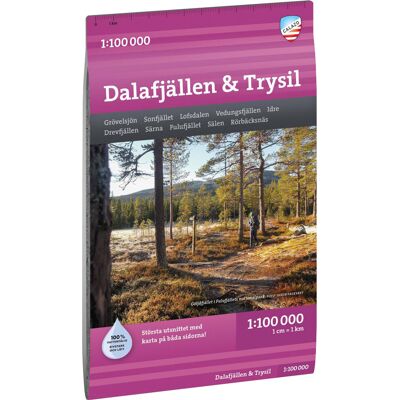 Calazo förlag Dalafjällen & Trysil 1:100 000 NoColour OneSize Calazo förlag Dalafjällen & Trysil 1:100 000 NoColour OneSize