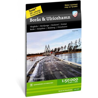 Calazo förlag Borås & Ulricehamn 1:50.000 NoColour OneSize Calazo förlag Borås & Ulricehamn 1:50.000 NoColour OneSize