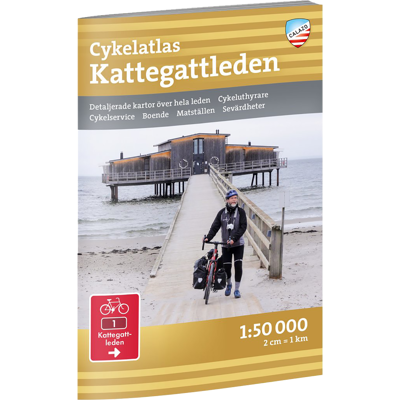 Calazo förlag Cykelatlas Kattegattleden 1:50.000 NoColour OneSize Calazo förlag Cykelatlas Kattegattleden 1:50.000 NoColour OneSize