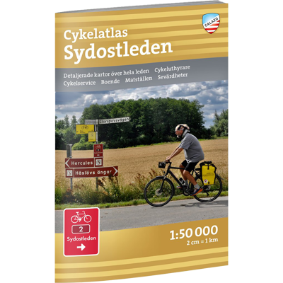 Calazo förlag Cykelatlas Sydostleden 1:50.000 NoColour OneSize Calazo förlag Cykelatlas Sydostleden 1:50.000 NoColour OneSize