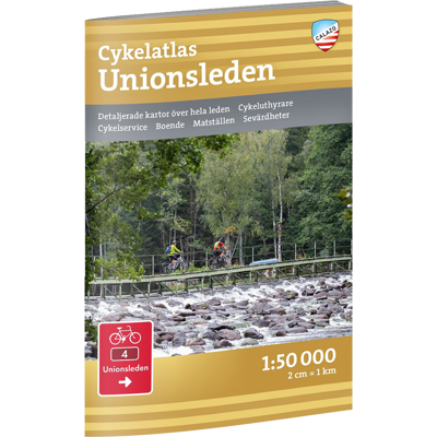 Calazo förlag Cykelatlas Unionsleden 1:50.000 NoColour OneSize Calazo förlag Cykelatlas Unionsleden 1:50.000 NoColour OneSize