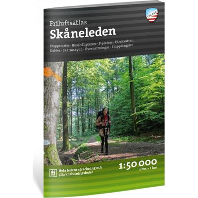 Calazo förlag Friluftsatlas Skåneleden 1:50.000 NoColour OneSize Calazo förlag Friluftsatlas Skåneleden 1:50.000 NoColour OneSize
