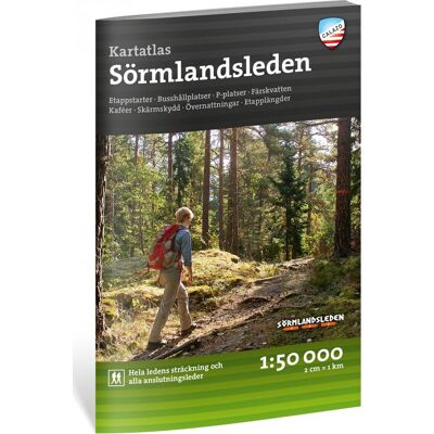 Calazo förlag Friluftsatlas Sörmlandsleden 1:50 000 NoColour OneSize Calazo förlag Friluftsatlas Sörmlandsleden 1:50 000 NoColour OneSize
