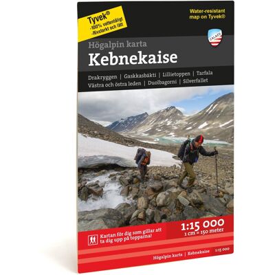 Calazo förlag Högalpin karta - Kebnekaise 1:15 000 NoColour OneSize Calazo förlag Högalpin karta - Kebnekaise 1:15 000 NoColour OneSize