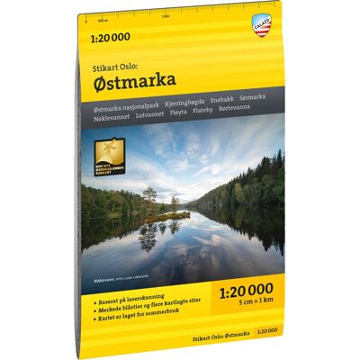 Calazo förlag Stikart Oslo Østmarka 1:20.000 NoColour OneSize Calazo förlag Stikart Oslo Østmarka 1:20.000 NoColour OneSize