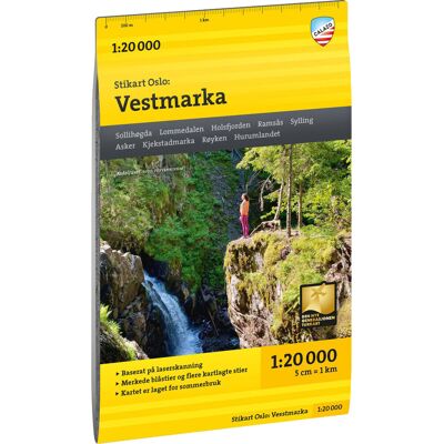 Calazo förlag Stikart Oslo - Vestmarka 1:20000 NoColour OneSize Calazo förlag Stikart Oslo - Vestmarka 1:20000 NoColour OneSize