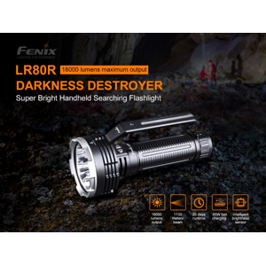 Fenix Lr80r 18000 Lumen - Lommelykt