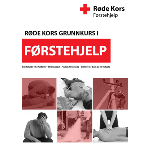 Røde Kors Førstehjelp Rkg Førstehjelpsbok (1 Stk)