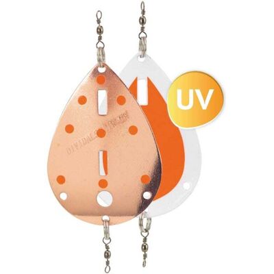 Søvik Dividalsblinken Wl Røyeblink - 70mm, Kobber/oransje Uv Søvik Dividalsblinken Wl Røyeblink - 70mm, Kobber/oransje Uv