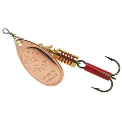 Mepps Aglia Original Spinner Copper #4 - 9 Gram Mepps Aglia Original Spinner Copper #4 - 9 Gram