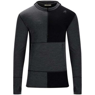 Aclima Warmwool Hood Sweater W/zip (M) Herre - Str. S Aclima Warmwool Hood Sweater W/zip (M) Herre - Str. S