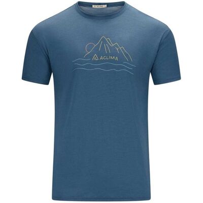 Aclima Lightwool 140 Classic Sunset T-Shirt (M) - Str. 2xl Aclima Lightwool 140 Classic Sunset T-Shirt (M) - Str. 2xl
