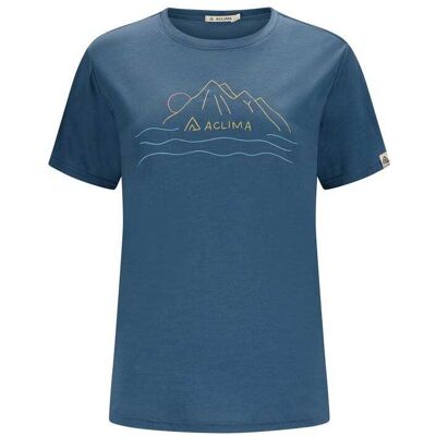 Aclima Lightwool 140 Classic Sunset T-Shirt, Dame - Str. L Aclima Lightwool 140 Classic Sunset T-Shirt, Dame - Str. L