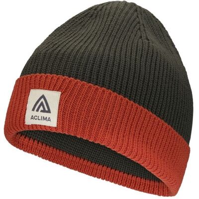 Aclima Explorer Beanie, Lue I Ull - Tarmac/poinciana Aclima Explorer Beanie, Lue I Ull - Tarmac/poinciana