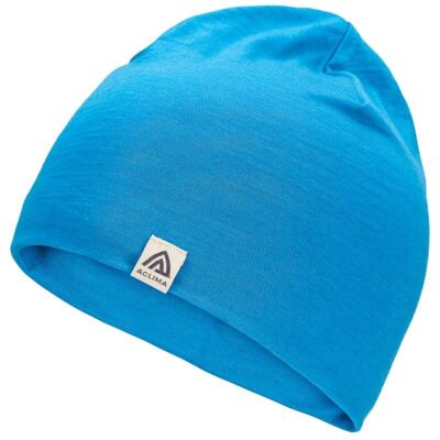 Aclima Lightwool 140 Relaxed Beanie, Lue - Blue Jay Aclima Lightwool 140 Relaxed Beanie, Lue - Blue Jay