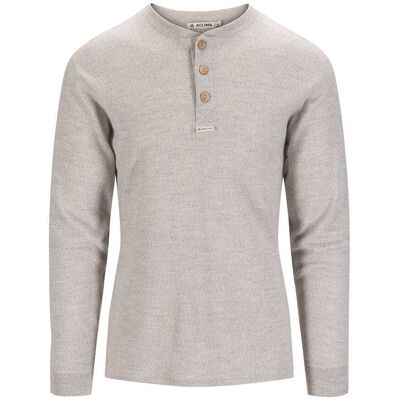 Aclima Warmwool Granddad-Shirt (M) Herre, Beige - Str. 2xl Aclima Warmwool Granddad-Shirt (M) Herre, Beige - Str. 2xl