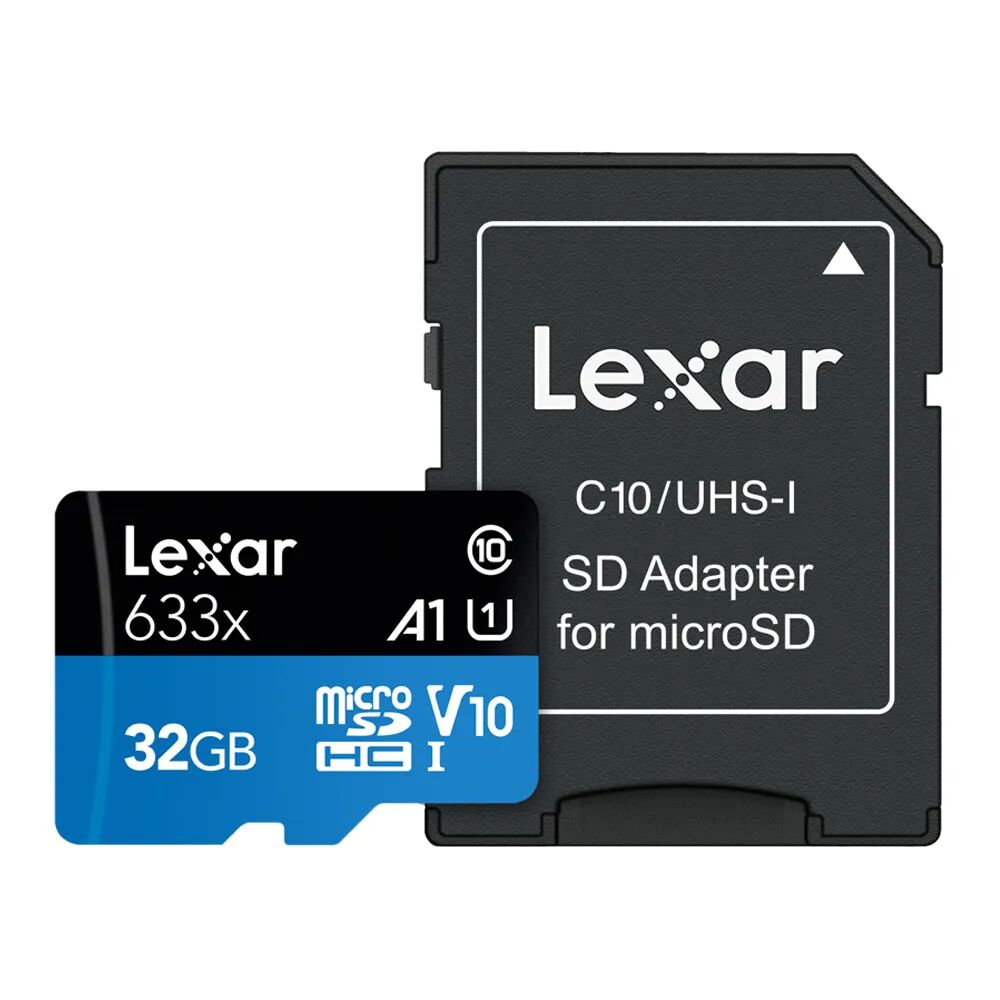 Lexar microSD minnekort til Reolink viltkamera - 32GB V10