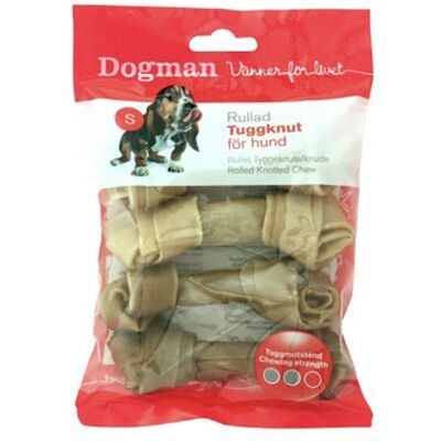 Dogman Tyggeknute Små - 4pk Dogman Tyggeknute Små - 4pk