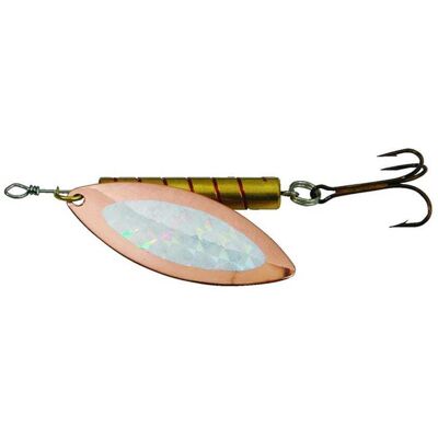 Søvik Laksespinner, Kobber/sølv Reflex - 28 Gram Søvik Laksespinner, Kobber/sølv Reflex - 28 Gram