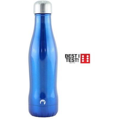 Eagle Products Curve Termoflaske, 400 Ml - Blå Eagle Products Curve Termoflaske, 400 Ml - Blå