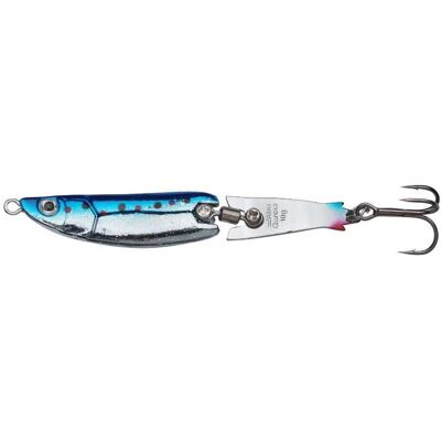 Abu Toby Jointed Sluk, Blue Glitter - 10 Gram Abu Toby Jointed Sluk, Blue Glitter - 10 Gram