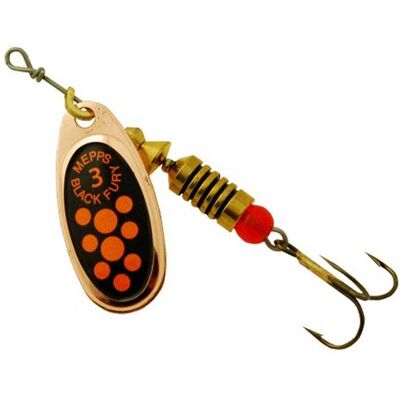 Mepps Black Fury Spinner, C/o - 4,5 Gram Mepps Black Fury Spinner, C/o - 4,5 Gram