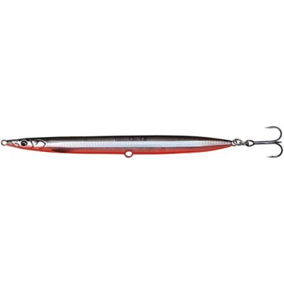 Savage Gear Sandeel Pencil Sluk 9cm, 13 Gram - Black/red Savage Gear Sandeel Pencil Sluk 9cm, 13 Gram - Black/red
