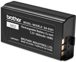 Brother Batteri (1900 mAh 7.2 V, Originalt) passende til Batteri til Brother PT-E550W