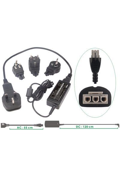 HP Photosmart C8180 18W AC adapter / lader (32V, 563A)