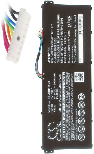 Acer Batteri (3000 mAh 15.2 V) passende til Batteri til Acer Aspire V3-111